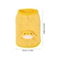 thumbnail image 3 of Abrigo de invierno para perro - Chaleco térmico sin mangas, poliéster cortavientos y repelente al agua, amarillo, 13,78x9,84 in, 3 of 6