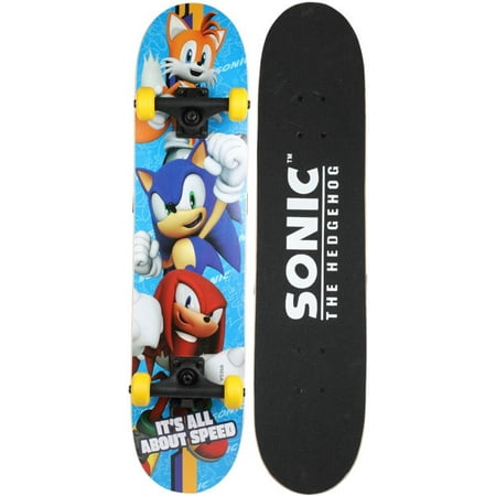 Sonic The Hedgehog 31"  Skateboard
