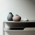 thumbnail image 2 of Blomus 65973 Nona Porcelain Mini Vases, Set of 3, 2 of 3