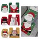 thumbnail image 2 of 1 Set Christmas Toilet Cover Mat Set Cute Snowman Santa Elk Printed Bathroom, 2 of 5