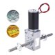 thumbnail image 4 of Worm Gear Motor Right and Left Hand Coaxial M8 Shaft 2480 Motor with FlangeSpeed Reduction Rate 500, 4 of 4