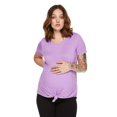 thumbnail image 1 of Paisley Sky Maternity Short Sleeve Tunic Tee, 1 of 6