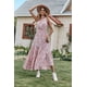 thumbnail image 2 of Vestido Largo Floral de Hombro Único para Mujer PRETTYGARDEN Talla XXL, 2 of 5