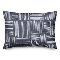 Creative Products Sketch Lines Blue 14 x 20 Indoor / Outdoor Pillow