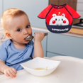 thumbnail image 4 of Hovmgk Sprout Baby Mess Proof Sleeved Bib, Long Sleeve Waterproof Bib with Food Catcher for Toddlers, Machine Washable, Easy to Clean, Ideal for Mealtime, Art, & Outdoor Activities, 4 of 4