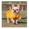 thumbnail image 4 of ZHAOCHENG Chubasquero para perros (XLamarillo) - chubasquero con capucha y reflector para que tu perro pueda pasear de forma segura y seca, 4 of 5