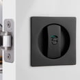 thumbnail image 1 of Square indicator door lock integrated bathroom sliding door with indicator, 1 of 11