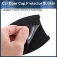 thumbnail image 5 of Unique Bargains Car Door Handle Scratch Protector, 90x100mm Car Door Handle Protective Film Matte Black, 4 Pcs, 5 of 6