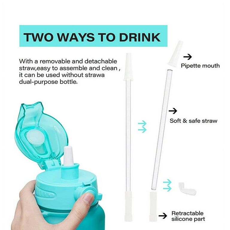 Water Bottle Straw Replacement Straws For Water Bottles Adjustable