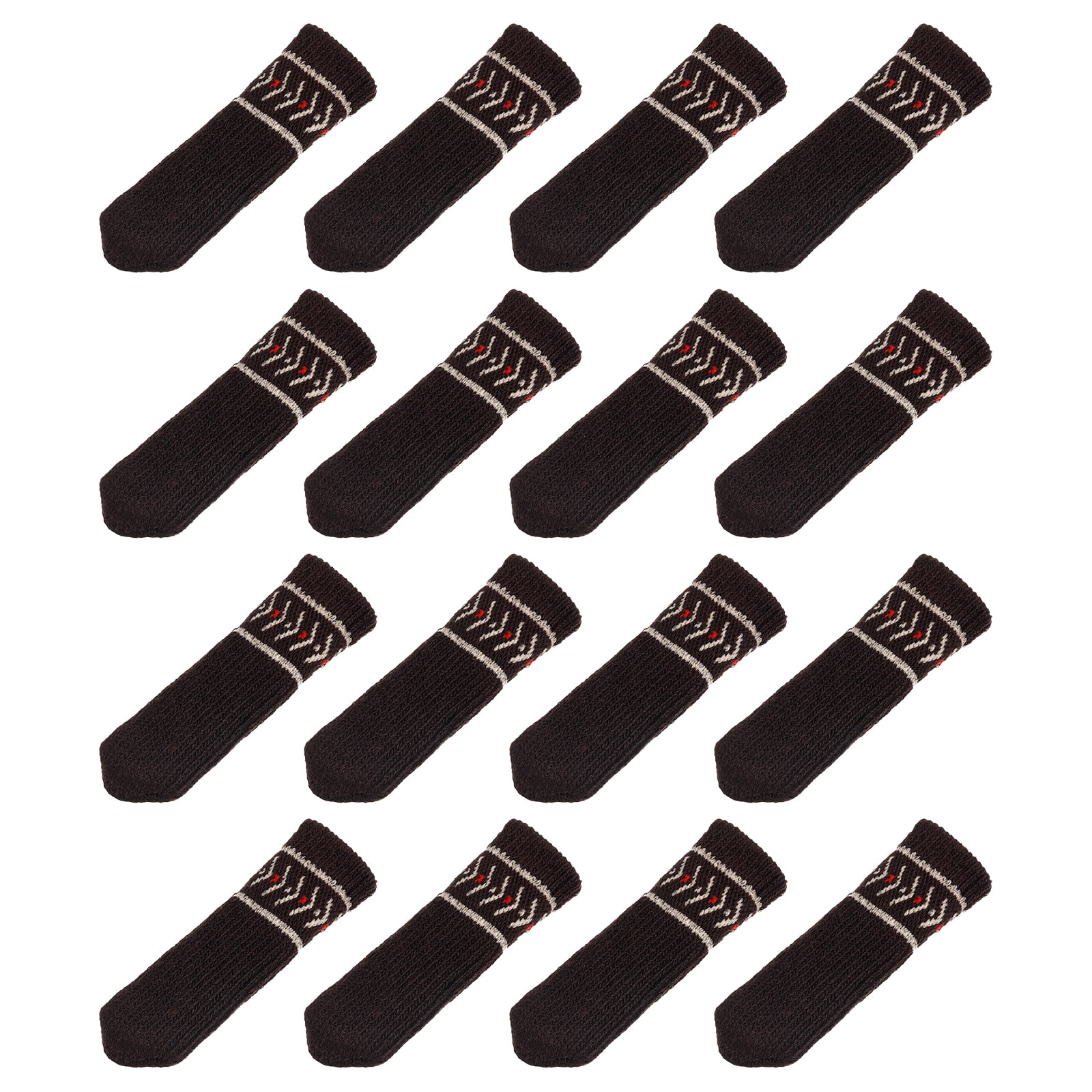 Chair Leg Socks Floor Protectors, 16pack Knitted Furniture Sock