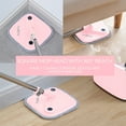thumbnail image 5 of True Clean Spin Mop and Bucket System with Clean Water Separation, Self Cleaning Microfiber Floor Mop for Vinyl & Tile, Rose, 5 of 9