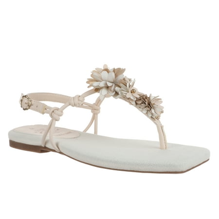 

Sam & Libby Women s Tiana T-Strap Flower Sandal