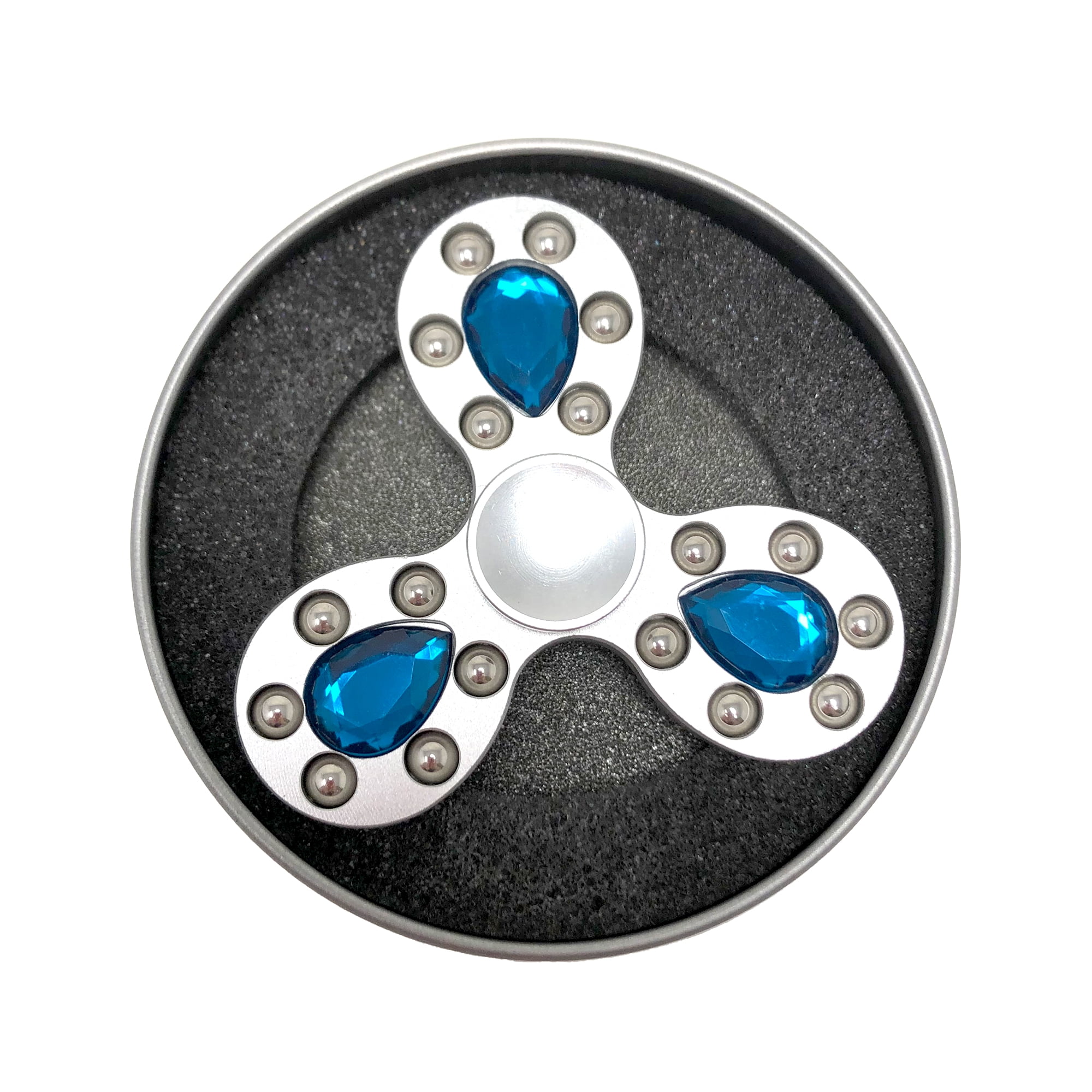 liner undulate Skråstreg Zekpro Fidget Spinners, 360 Spinner big rhinestone aqua blue,Spinner Office  Desk Classroom ADHD Anti Anxiety Focus Finger Fidget Spinners Stress Relief  Toys Gifts for Adults Kids Party Favors - Walmart.com