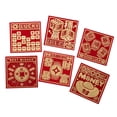 thumbnail image 3 of KLKCMS 6x Enveloppes Rouges Chinoises Enveloppes d'Argent Hong Bao pour Fête Mariage Anniversaires B, 3 of 9