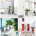 thumbnail image 5 of Soporte ajustable para plantas, soporte de flores de hierro para macetas de 8 a 12 pulgadas con patas para jardín, balcón, exterior, hogar, patio, color negro JFHHH pequeña, 5 of 5