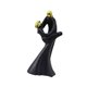 thumbnail image 5 of Figura de pareja, escultura moderna para bodas y coleccionables en la sala de estar. negro 86 x 53 x 185 cm, 5 of 9