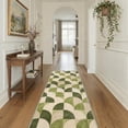 thumbnail image 4 of GENIMO 2' x 6' Runner Rug, Machine Washable Non Slip Low Pile Hallway Runner Rug for Kitchen Laundry Room, Modern Minimalist, Dusty Sage, 4 of 7