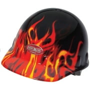 Honeywell Fibre-Metal FMX Hard Caps, 8 Point Ratchet, Flame Graphics