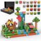 thumbnail image 2 of Bloques magnéticos 50-100 Uds. Juguetes de construcción de Super Mario, juego mundial con imán de mina para niños y niñas, juguetes sensoriales Montessori de 3 + vástago, 2 of 5