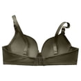 thumbnail image 5 of Npasoilc Underwire Bras for Women Solid Color Breathable Adjustable Straps Full Coverage Supportive Lace Trim Bra, 5 of 5