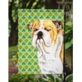 thumbnail image 3 of Carolines Treasures SC9294GF 15 x 15 Po Bulldog English Trèfle Portrait de la Saint-Patrick Drapeau Format Jardin, 3 of 3