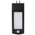 thumbnail image 4 of Lámpara de pared LED con energía solar, lámpara con sensor impermeable, color blanco y negro con control remoto, 4 of 8