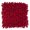 Red, variant on Cloud9 Design Pompom Beige 20" x 20" Woven Cotton Decorative Pillow