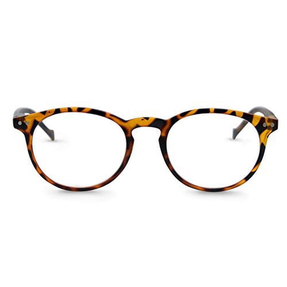 In Style Eyes Flexible Readers, Super Comfortable Lightweight Reading Glasses Matte Tortoise 2.75