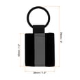 thumbnail image 2 of Uxcell Reflective Keychain Tags, 12 Pack Reflective Zipper Pulls for Backpack Dog Collar, Black, 2 of 6