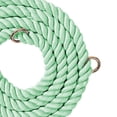 thumbnail image 3 of Handcrafted Dog Leash Multifunctional Double Head Braiding Dog Training Leash with Gold Accessories for Running, 3 of 5