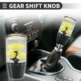 thumbnail image 2 of Unique Bargains Universal Car Gear Shift Knob, Manual Automatic Stick Gear Shifter Knob, Acrylic, 1 Set Yellow 10cm, 2 of 7
