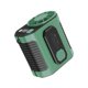 thumbnail image 1 of Ventilador con clip para la cintura, potente flujo de aire, manos libres, funciona con pilas, pequeño ventilador portátil para Verde, 1 of 9