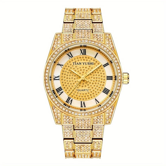 Classic Business Calendar Quartz Watch, Trend-setting Men's Watch, Fashion Shells With Large Dial Design, Suitable For Many Occasions To Wear