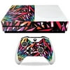 MightySkins MIXBONES-Color Bomb Skin Decal Wrap for Microsoft Xbox One S - Color Bomb