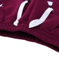 thumbnail image 5 of FDDMis Sweatpants for Girls Pantaloncillos De Hombres Sweat Pants Wide Leg Girls 14/16 Clothes 5t Clothes for Cute Teen Clothes Pre Teen, Red 9-10 Years, 5 of 8