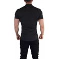 thumbnail image 4 of Camisas John Leopard Slim Fit Manga Corta Metal Buttons Cd, 4 of 6
