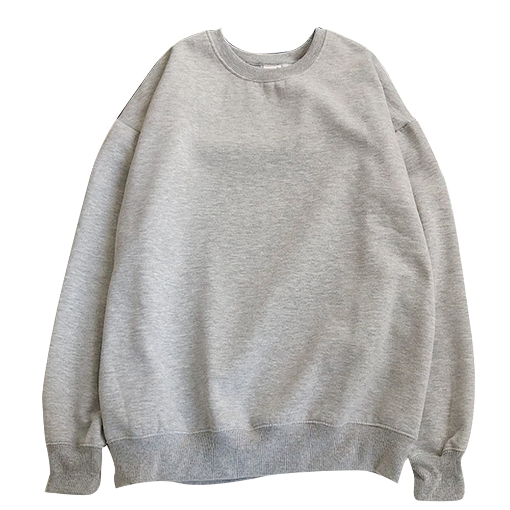 men's pullover crew neck sweatshirts