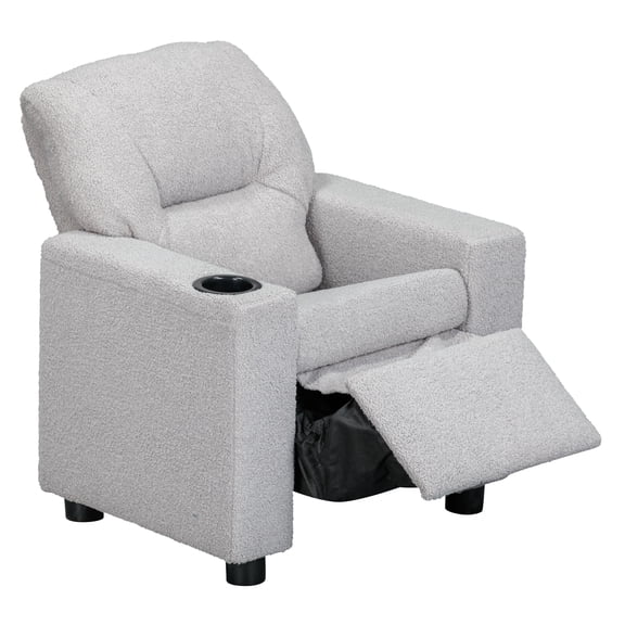Oakley Kids Recliner in Wooly Gray