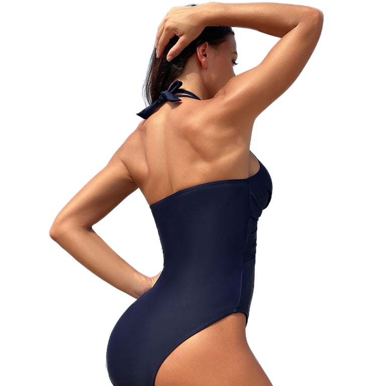 white christmas dresses Grease Monkey Crochet Monokini In Black main image 0
