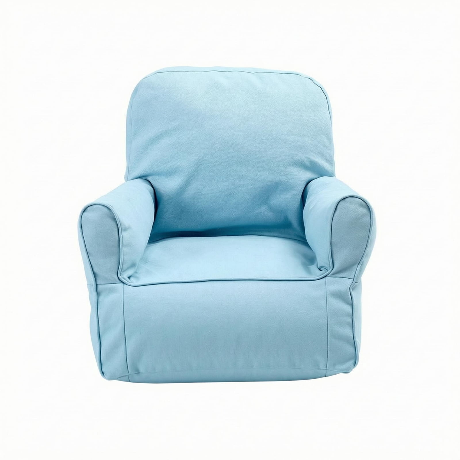 predolo Kids Sofa Chair Removable Cover Child Armchair Rounded Armrests Young Child Sofa Chair, Blue
