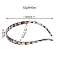 thumbnail image 2 of Non Headbands for Women with Teeth, No Pressure Headband for Glasses Wearers, Comfortable Matte Hairbands No Headache, Hair Accessories 2026 (Multicolor), 2 of 7