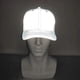 thumbnail image 2 of Silver Reflective Hat,Adjustable Reflective Baseball Caps,Casual Night Hat Flash, 2 of 5