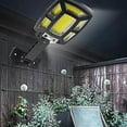 thumbnail image 1 of Xihbxyly Farolas Solares con Sensor de Movimiento Inalámbrico, 192 Led de Alto Brillo, 3 Modos para Exteriores, Panel Solar Ajustable, Fácil Instalación, Iluminación de Seguridad para Patio, Jardín y, 1 of 6