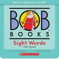 thumbnail image 1 of Bob Books - Sight Words First Grade Box Set Decodable Phonics Books, Ages 4 and up, First Grade, Flashcards (Stage 2: Emerging Reader), 1 of 3