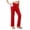 Pants - Red, variant on Xdegoge Womens Fleece Lined Leggings High Waisted Straight Leg Pants Causal Yoga Pant 2025 Winter Warm Thick Warm Legging with Pockets