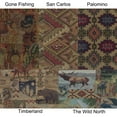 thumbnail image 3 of Blazing Needles  8 to 9 in. Patterned Tapestry Double Corded Full Futon Cover, San Carlos, 3 of 3