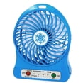 thumbnail image 4 of Mini ventilador recargable USB Ventilador eléctrico de plástico de escritorio portátil al aire libre interior con luz LED Noticed HA5689-04B, 4 of 6