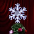 thumbnail image 1 of Adorno para árbol de Navidad Dazzle Bright Copo de nieve, 1 of 6