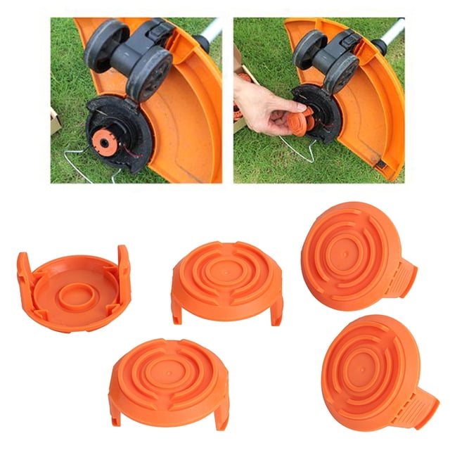 Nikou Spool Cap - 5Pcs Couvercles de Remplacement de Bobine Compatible avec WA0010 Trimmers