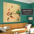 thumbnail image 5 of Red Lantern Bamboo Window Shade Blind - Koi Pond 72" W, 5 of 7
